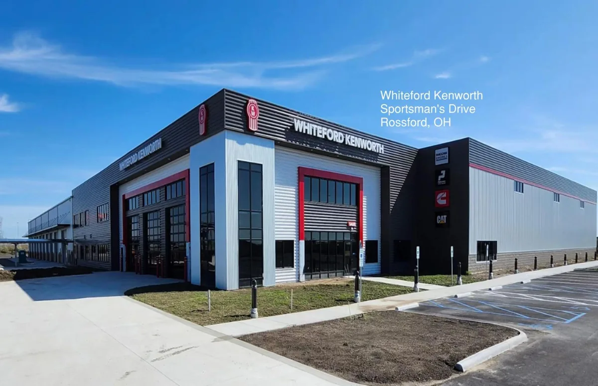 A commercial truck dealership and service facility.